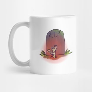 grave cemetery Mug